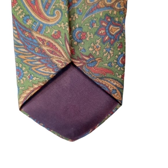 Metropolitan Museum of Art Necktie‎ Paisley 100% Silk Men's - Picture 4 of 6